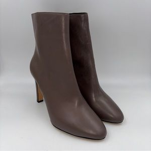 LK Bennet Nolan Leather Stiletto Ankle Bootie